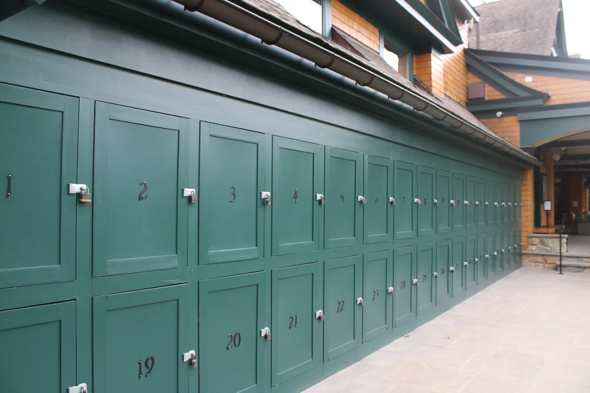 Member storage lockers